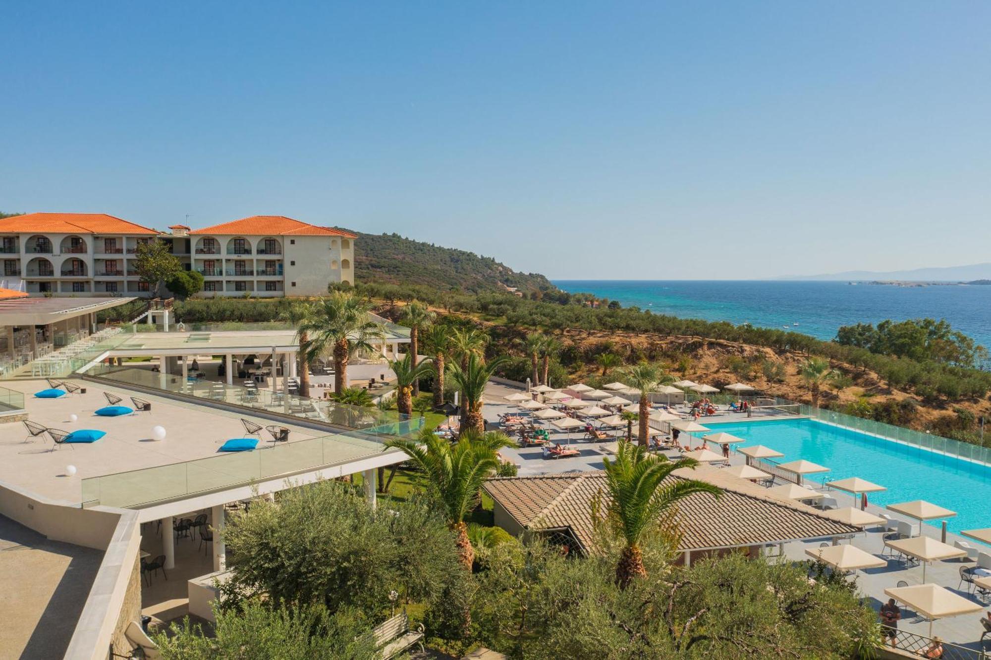 Akrathos Beach Hotel Ouranoupoli Eksteriør bilde