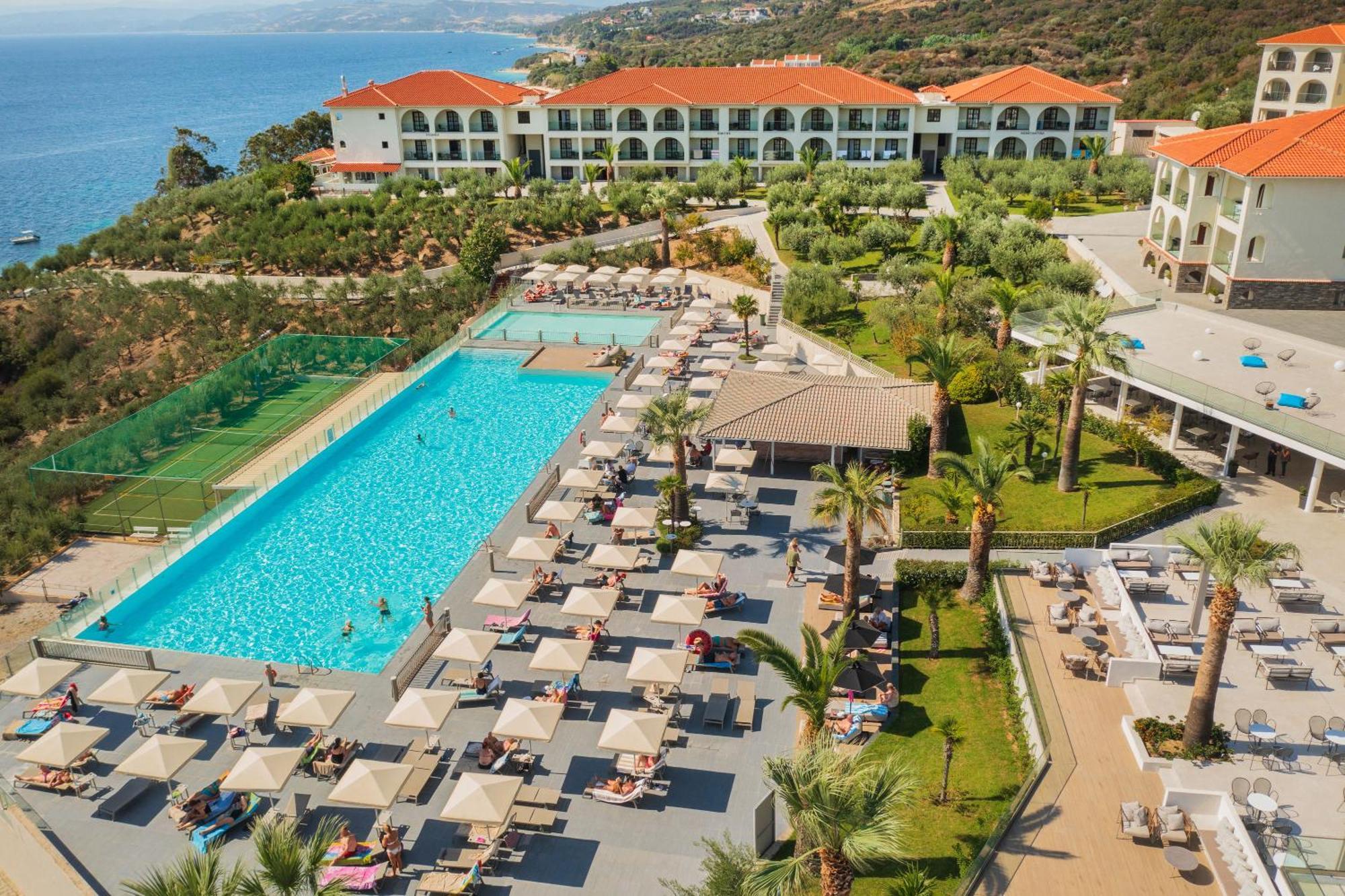 Akrathos Beach Hotel Ouranoupoli Eksteriør bilde