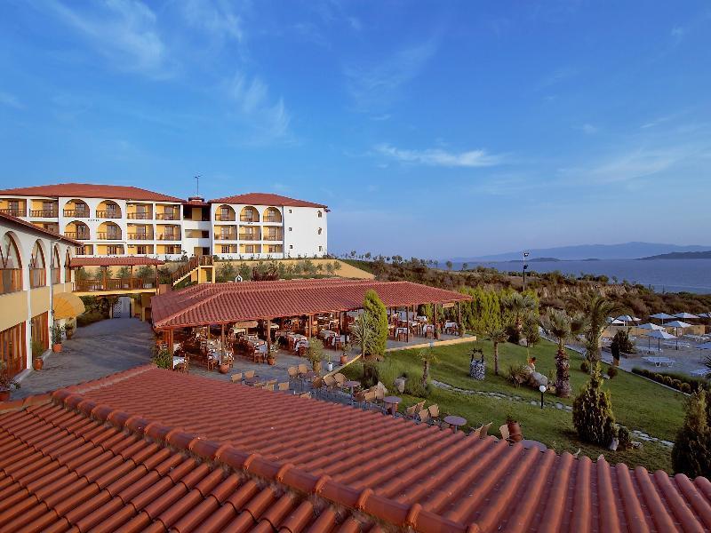Akrathos Beach Hotel Ouranoupoli Eksteriør bilde